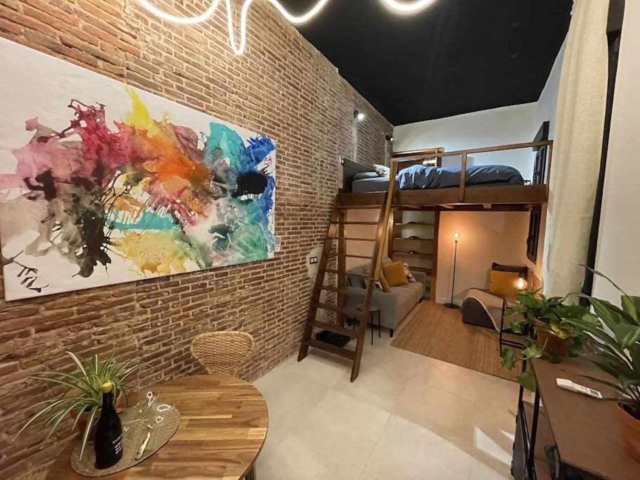 Apartamento Moderno En Edificio Historico Madrid Bagian luar foto